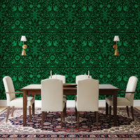 Papel pintado botánico Cuento popular del bosque