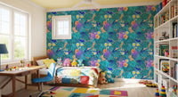 Tapete „Tropical Jungle Bloom“