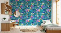 Tapete „Tropical Jungle Bloom“