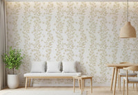 Cream Botanical Vine Trails Wallpaper⁠