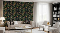 Midnight Botanical Orchard Wallpaper⁠