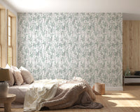 Serene Lavender Sprigs Botanical Wallpaper⁠