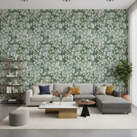 Eucalyptus Mist Brushstroke Wallpaper⁠
