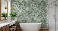 Eucalyptus Mist Brushstroke Wallpaper⁠