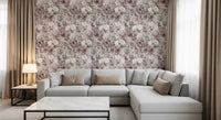 Vintage Botanical Floral Art Wallpaper⁠