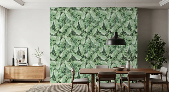 Rustic Tropical Pineapple Art Wallpaper⁠