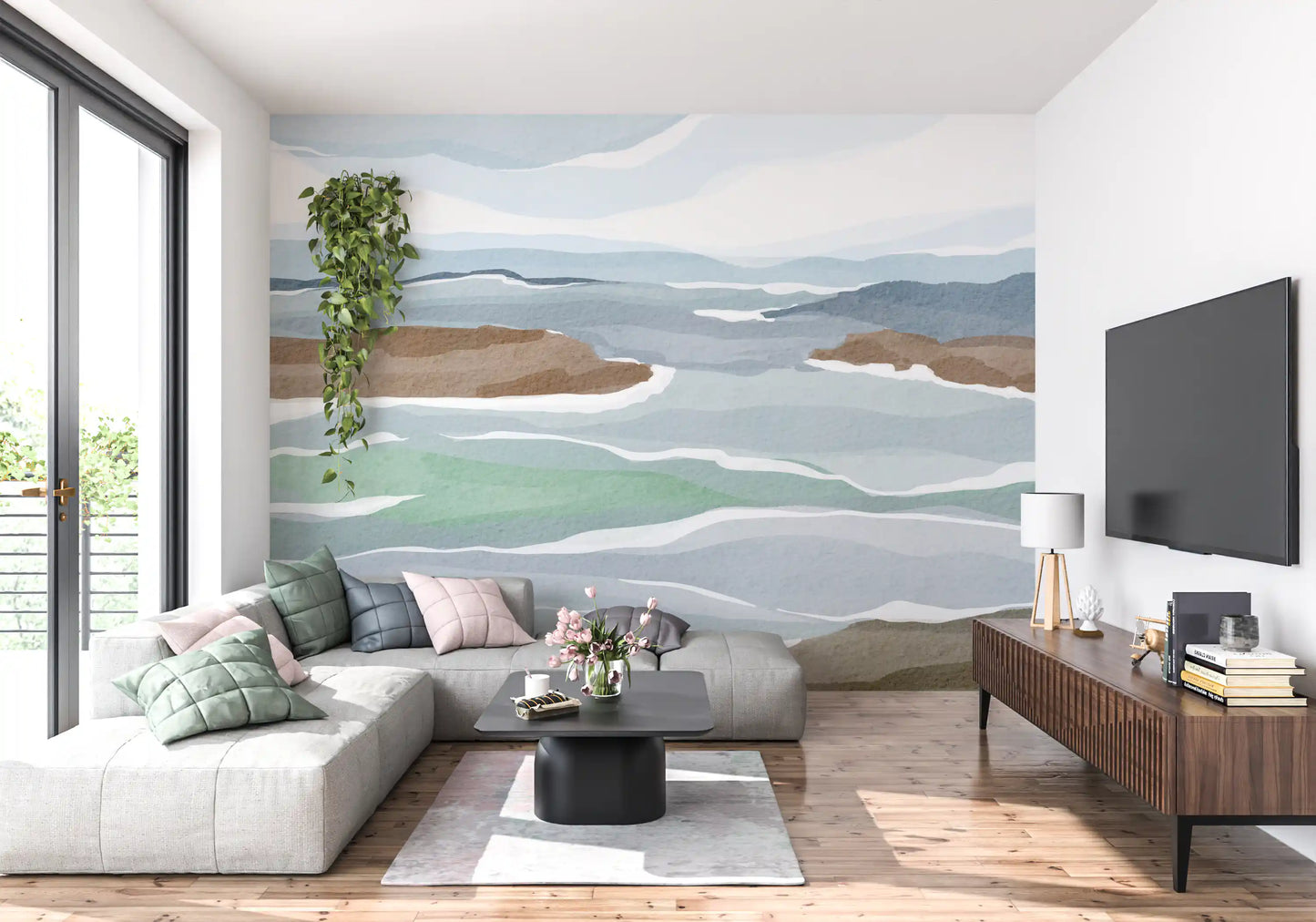 Wandbild mit Blick auf den Atlantischen Ozean