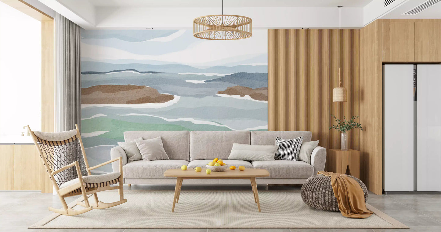 Wandbild mit Blick auf den Atlantischen Ozean