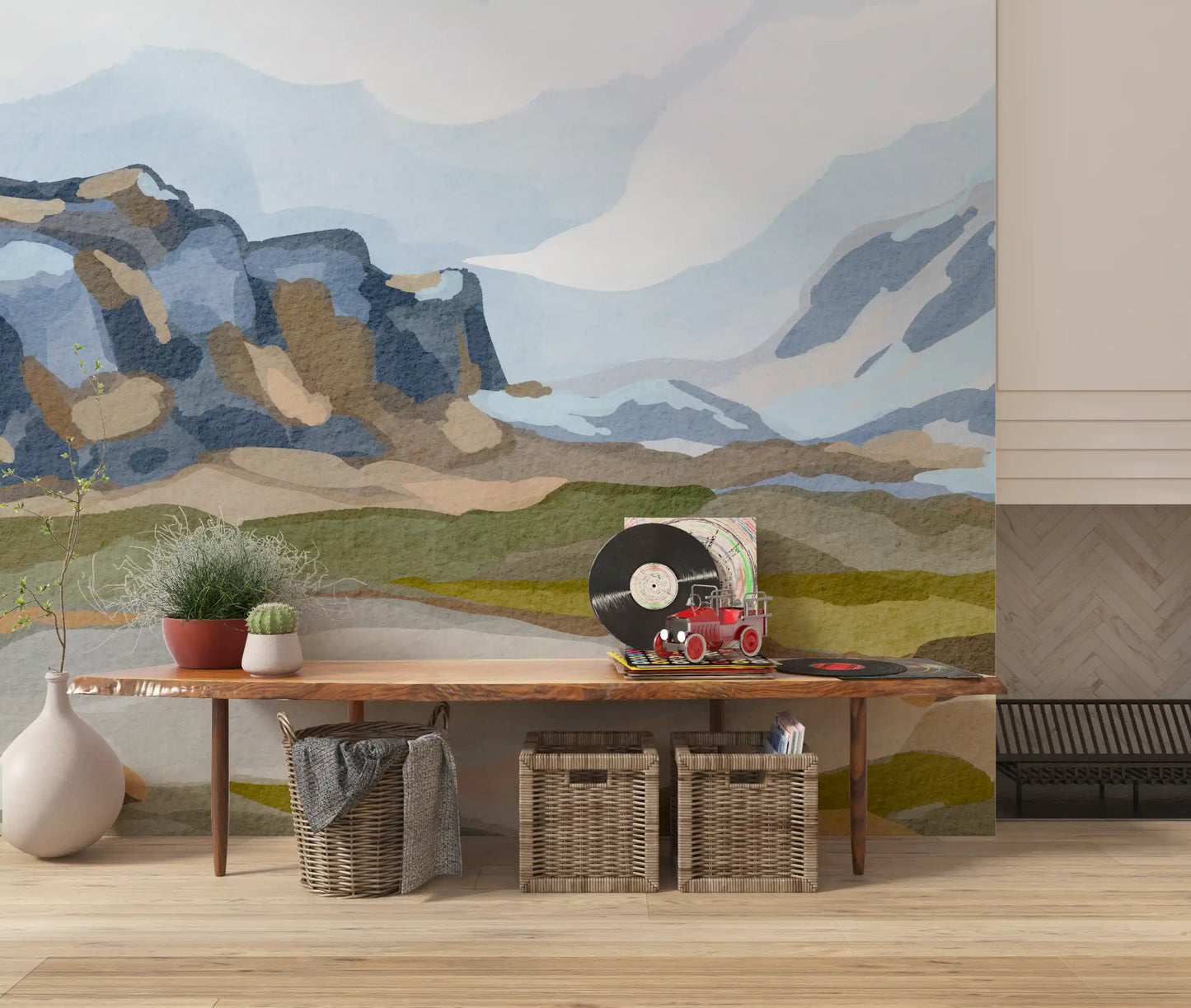 Beauté de la Norvège – Papier peint panoramique mural