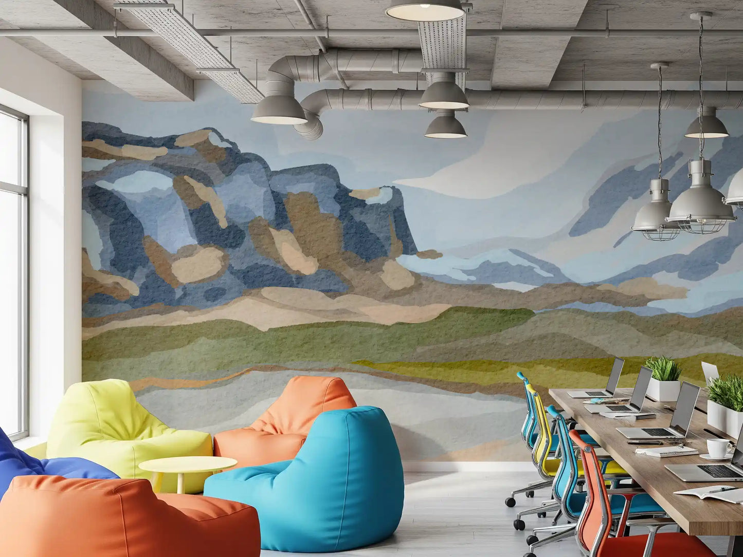 Beauté de la Norvège – Papier peint panoramique mural