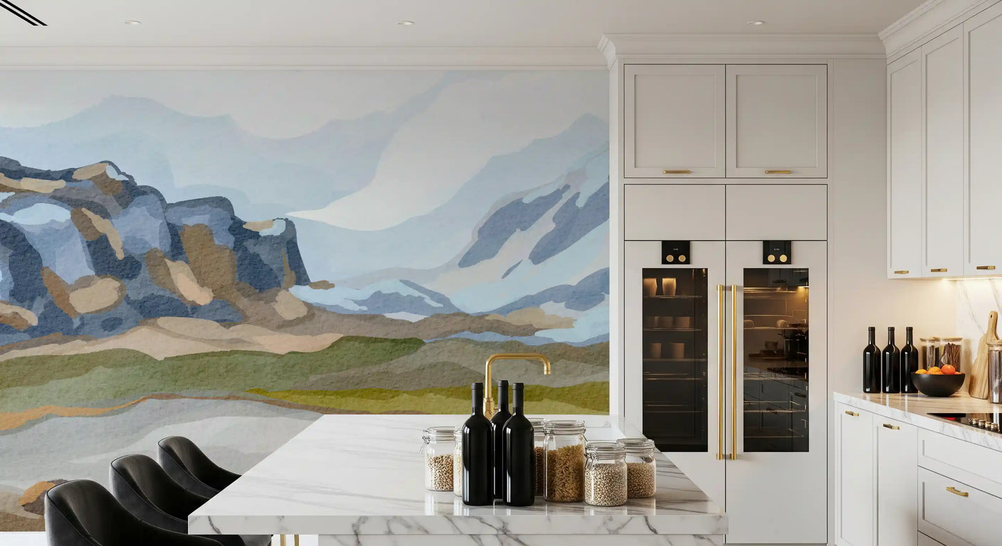 Beauté de la Norvège – Papier peint panoramique mural