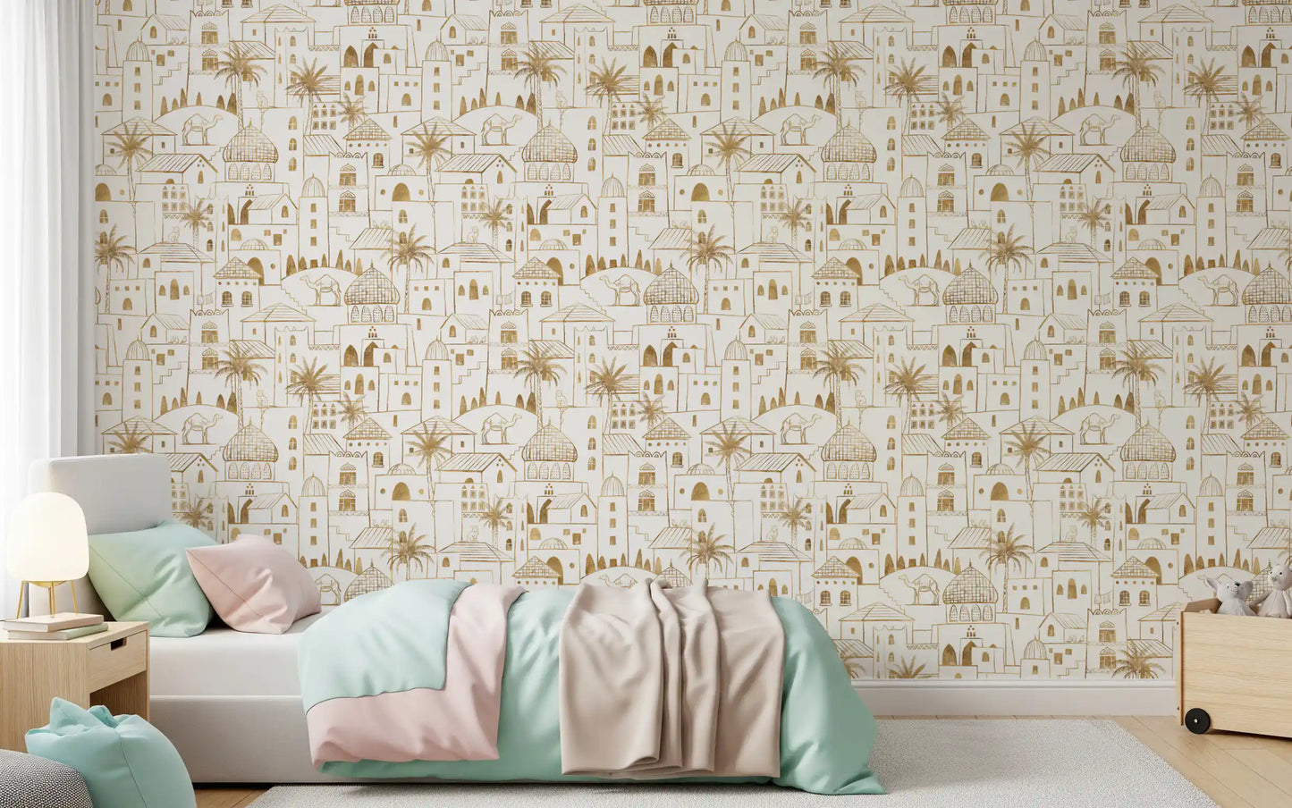 Desert Dreams-schetsbehang