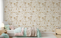 Desert Dreams-schetsbehang