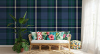 Papier peint à carreaux tartan Héritage