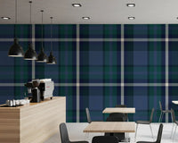 Papier peint à carreaux tartan Héritage