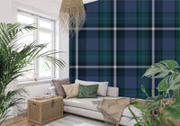 Papier peint à carreaux tartan Héritage
