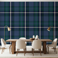 Papier peint à carreaux tartan Héritage
