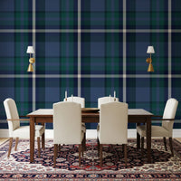 Papier peint à carreaux tartan Héritage