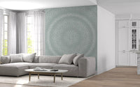 Minimalist Dot Radiance Wall Mural