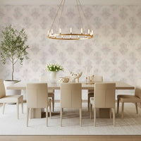 Tapet damasc gri minimalist, cu aspect periat