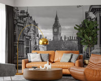 Murale da parete panoramico classico della capitale britannica