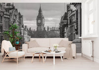 Murale da parete panoramico classico della capitale britannica