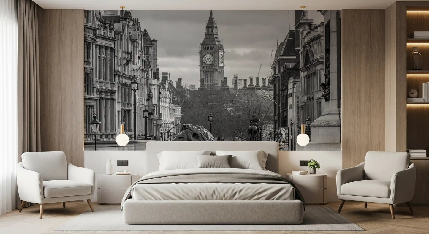 Murale da parete panoramico classico della capitale britannica