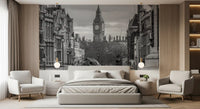 Murale da parete panoramico classico della capitale britannica