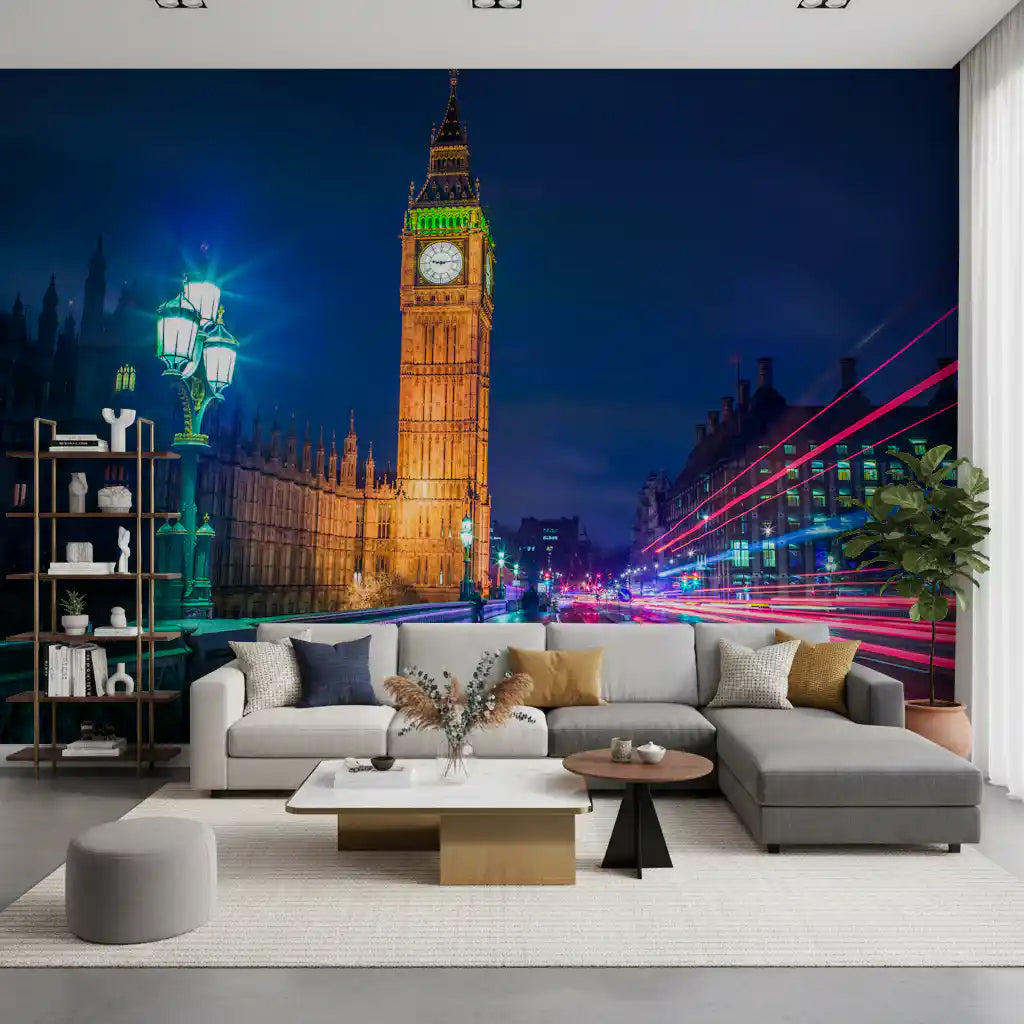 Murale da parete London Metropolitan Glow