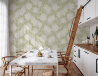 Ethereal Botanical White Bloom Wallpaper⁠
