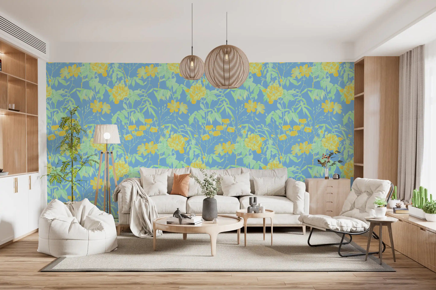 Summer Botanical Garden Wallpaper⁠