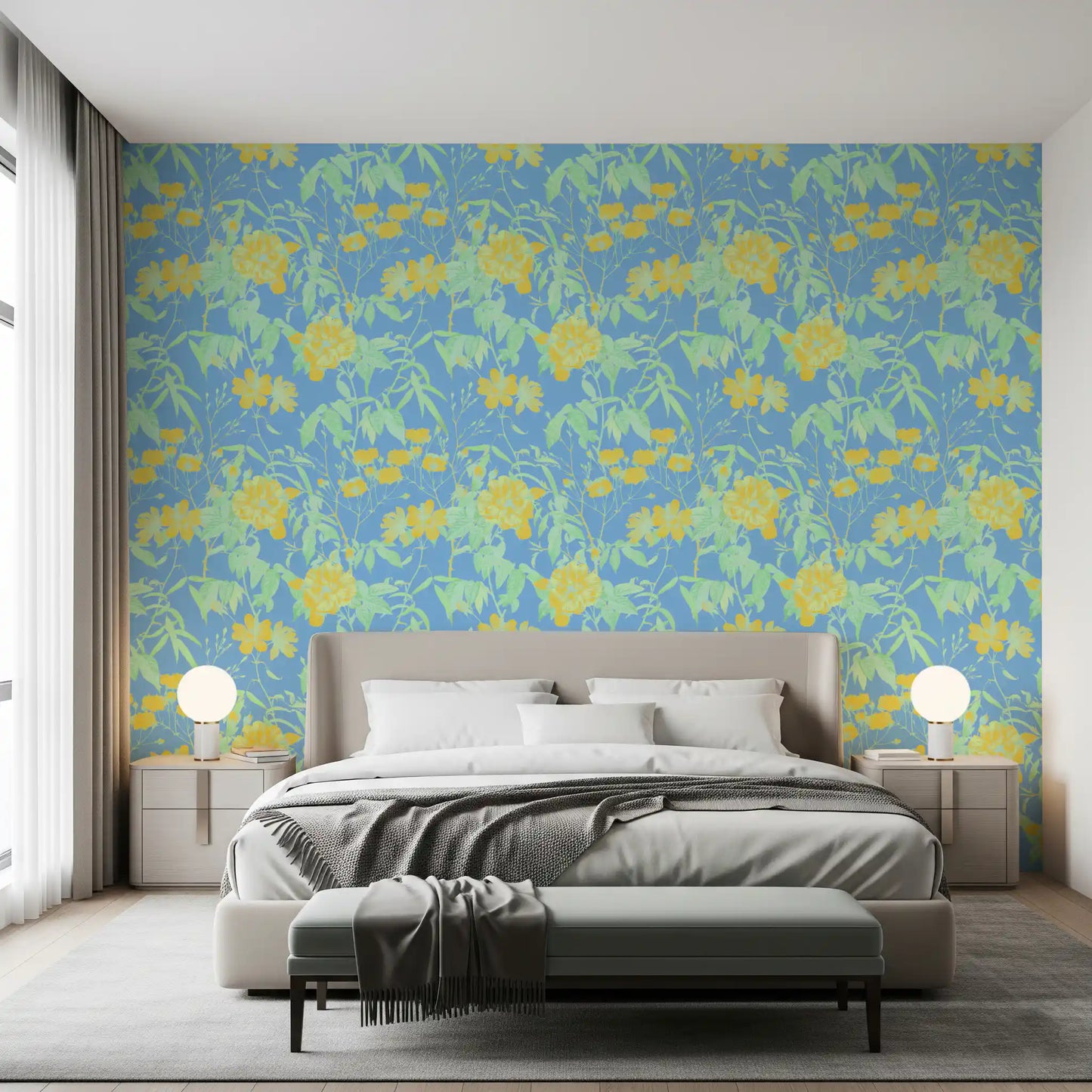 Summer Botanical Garden Wallpaper⁠