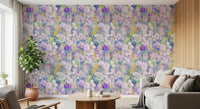 Abstract Painted Peony Bloom Wallpaper⁠