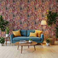 Botanische Tapete „Australian Native Bloom“ mit australischen Blumen