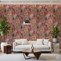Botanische Tapete „Australian Native Bloom“ mit australischen Blumen