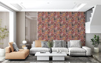 Botanische Tapete „Australian Native Bloom“ mit australischen Blumen