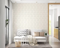Minimalist Sage Leaf Sprigs Wallpaper⁠