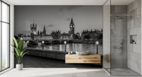 Westminster Riverside Twilight-vægmaleri