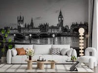 Westminster Riverside Twilight-vægmaleri