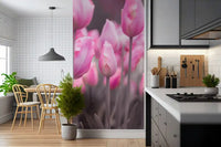Spring Tulip Macro Study Wall Mural
