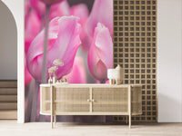 Spring Tulip Macro Study Wall Mural