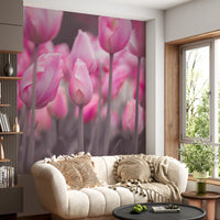 Spring Tulip Macro Study Wall Mural