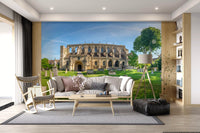 Fototapeta ścienna Stone Abbey Garden Vista