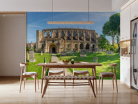 Fototapeta ścienna Stone Abbey Garden Vista