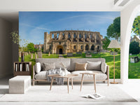 Fototapeta ścienna Stone Abbey Garden Vista