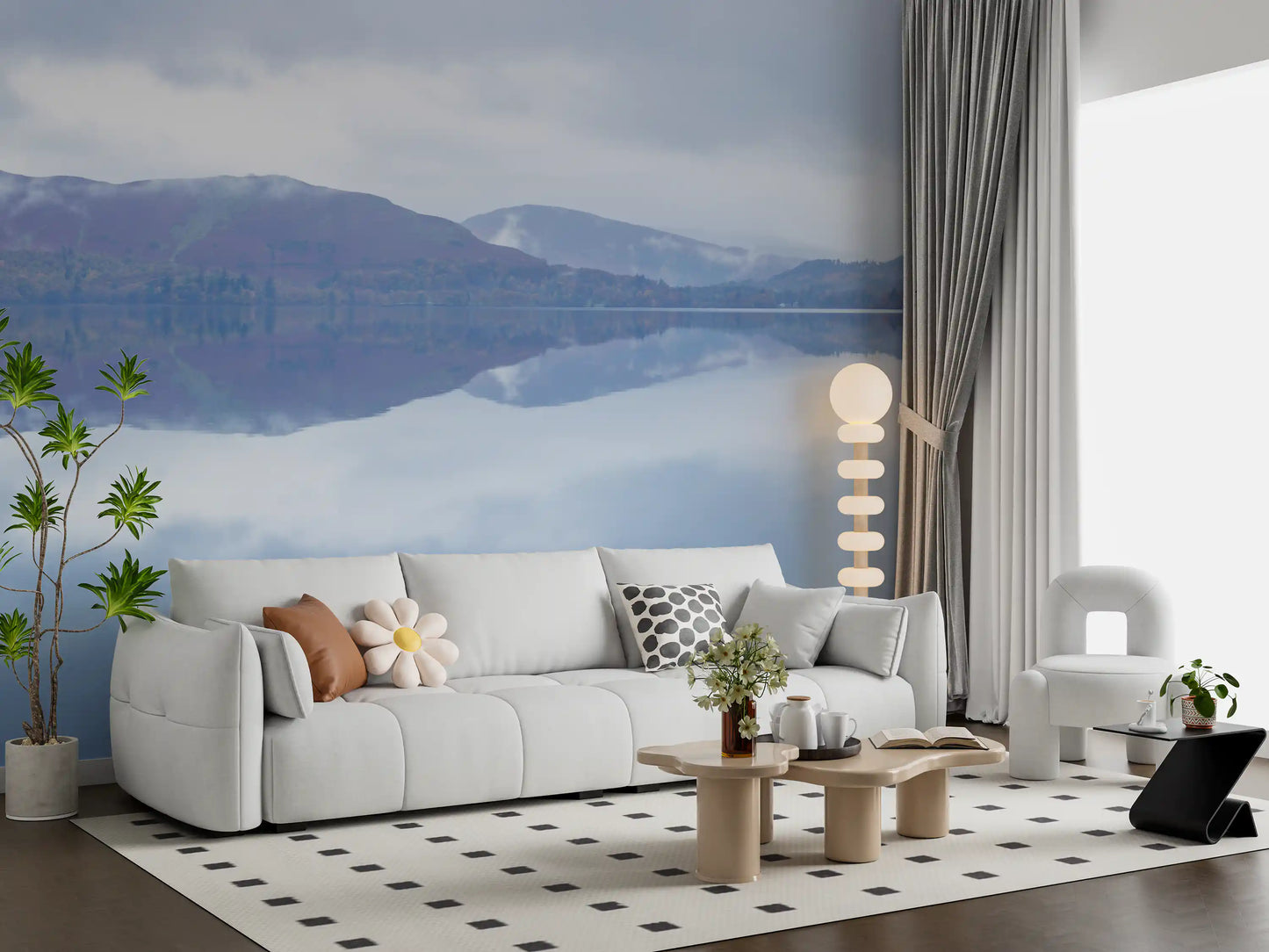 Fresque murale panoramique « Still Water Mountain Vista »