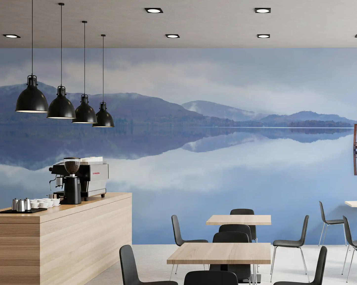 Fresque murale panoramique « Still Water Mountain Vista »