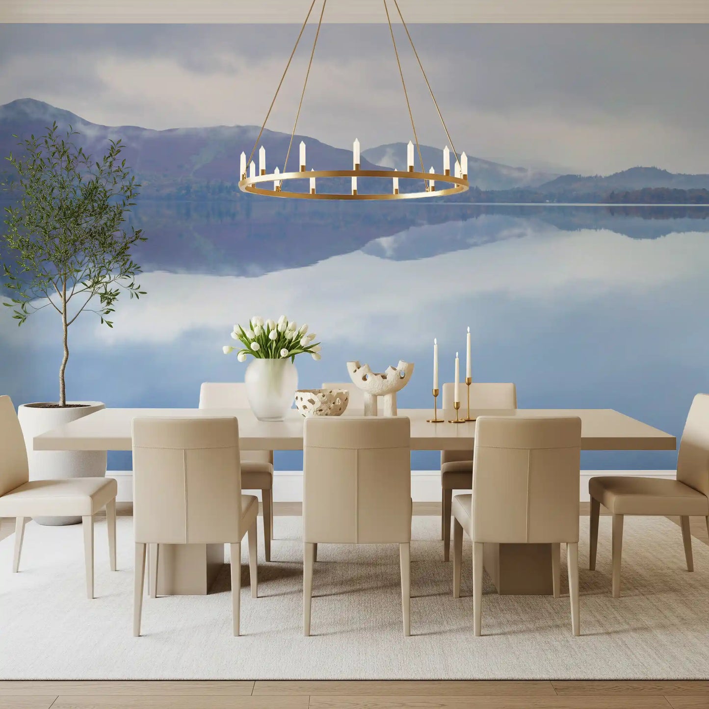Fresque murale panoramique « Still Water Mountain Vista »