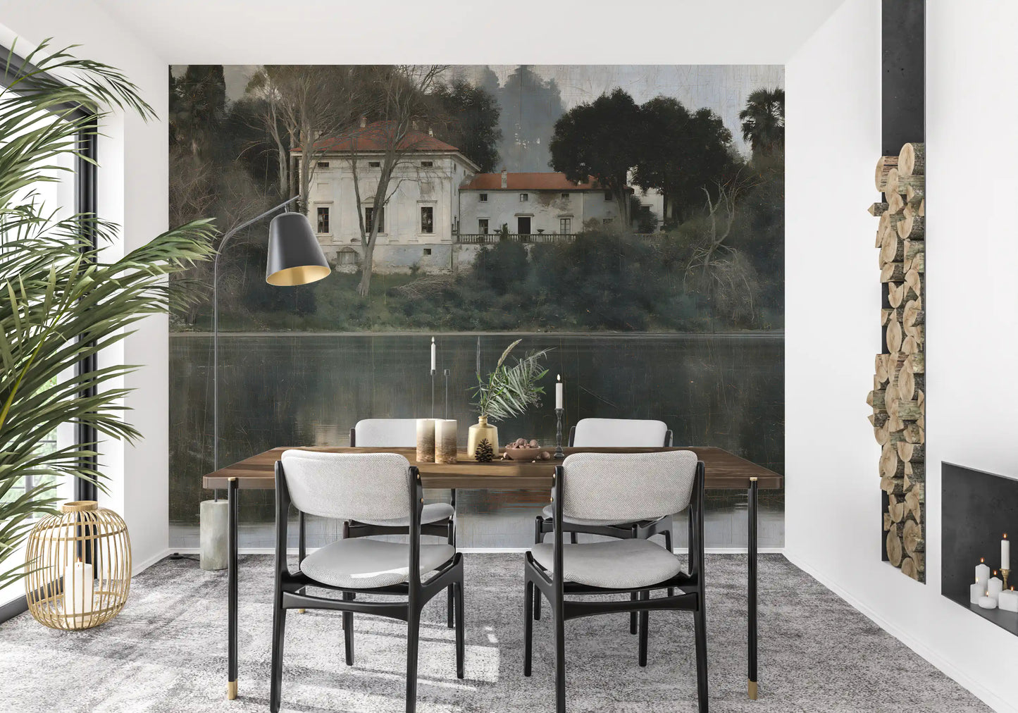 Fresque murale « Reflets d’un domaine européen ancien »