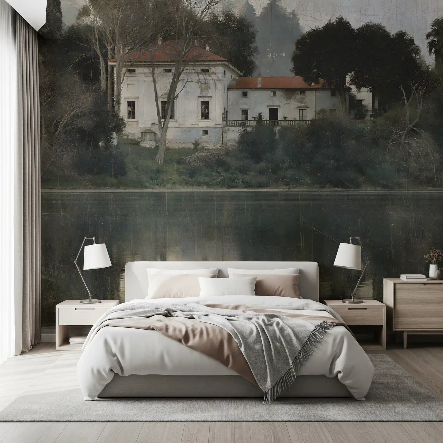 Fresque murale « Reflets d’un domaine européen ancien »
